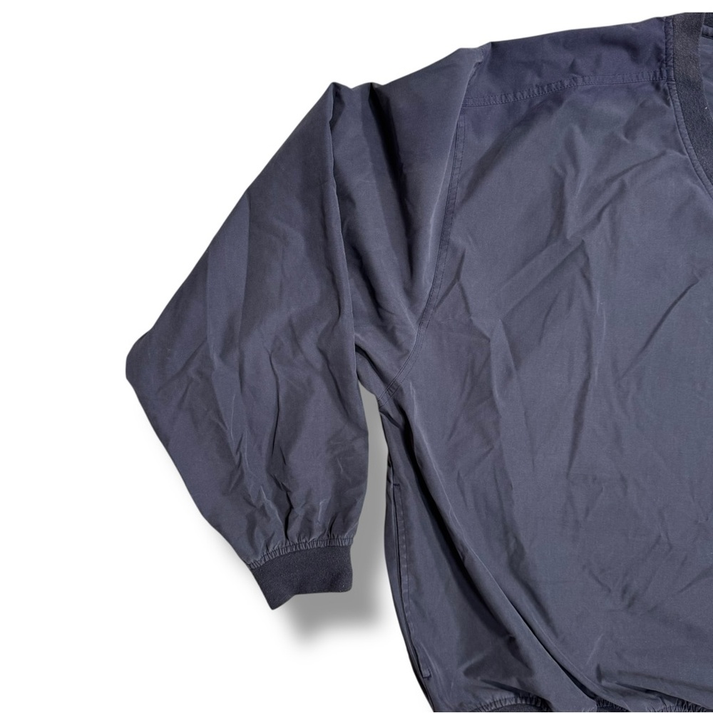 Page & Tuttle Blue Golf Windbreaker Pullover Jacket V-neck Performance Athletic - Picture 2 of 16